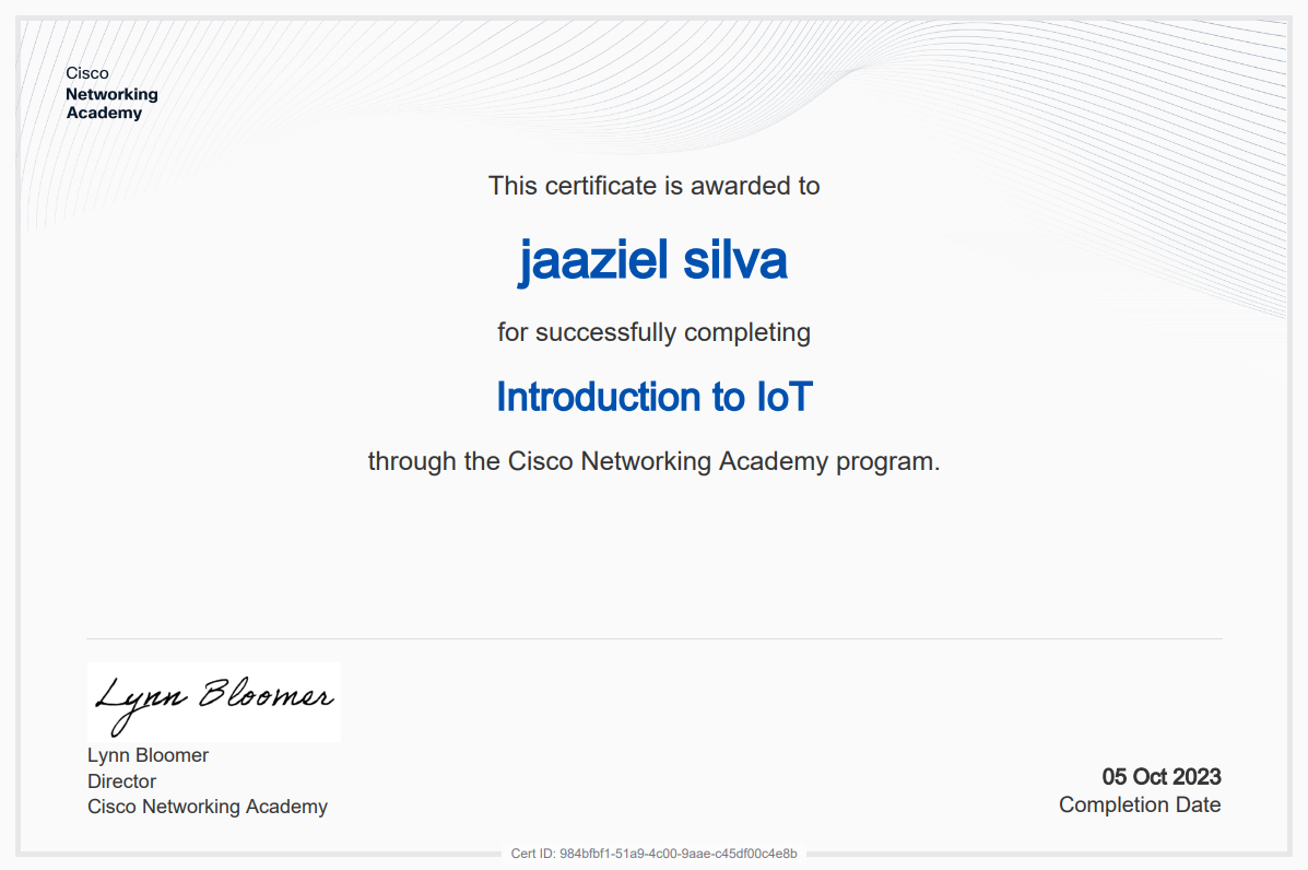 Introdução à IoT